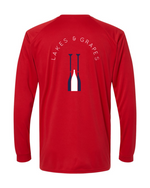 The image shows a Nautical Paddle Active Long Sleeve shirt. The shirt is designed for active wear, featuring long sleeves for added coverage and protection.