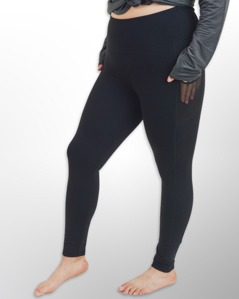 This image showcases the Lakes and Grapes Active Lifestyle High-Rise Legging. These leggings are perfect for various activities, ensuring a secure fit and ease of movement. 