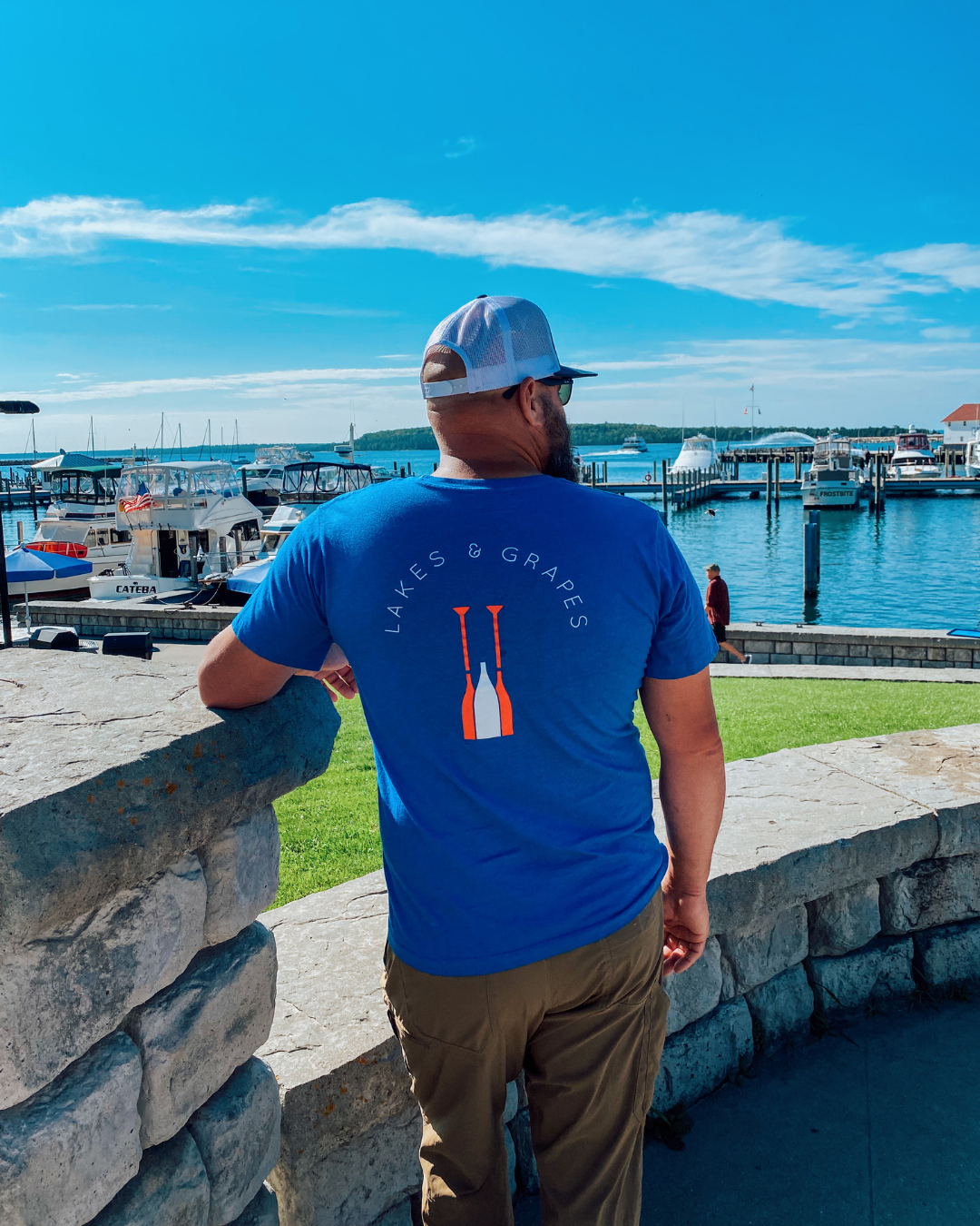The Nautical Paddle Tee offers a comfortable fit and is made from soft, breathable fabric, ensuring a pleasant wear experience.