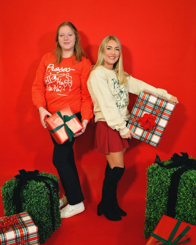 Prosecco Holiday Crewneck