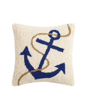 Anchor & Rope Hook Pillow