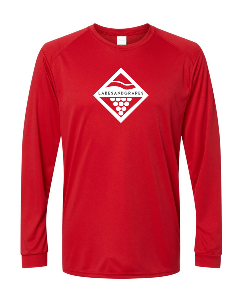 
            
                Load image into Gallery viewer, The image shows a Nautical Paddle Active Long Sleeve shirt. The shirt is designed for active wear, featuring long sleeves for added coverage and protection.
            
        
