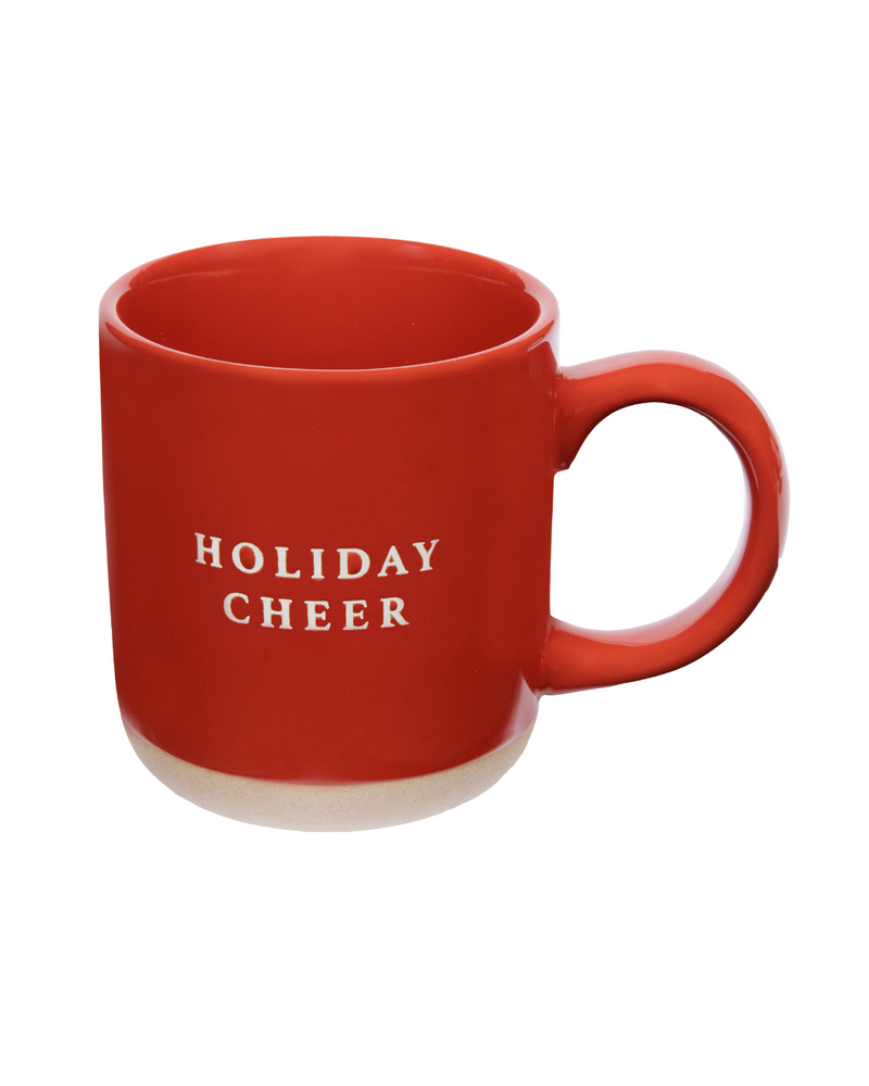 
            
                Load image into Gallery viewer, Holiday Cheer Stoneware Coffee Mug
            
        