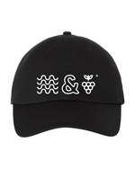 Wave & Grape Golf Hat