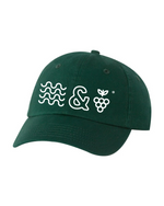 Wave & Grape Golf Hat