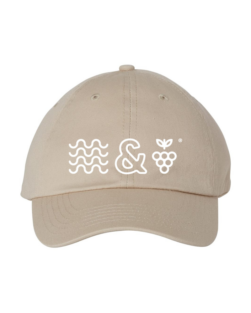 Wave & Grape Golf Hat