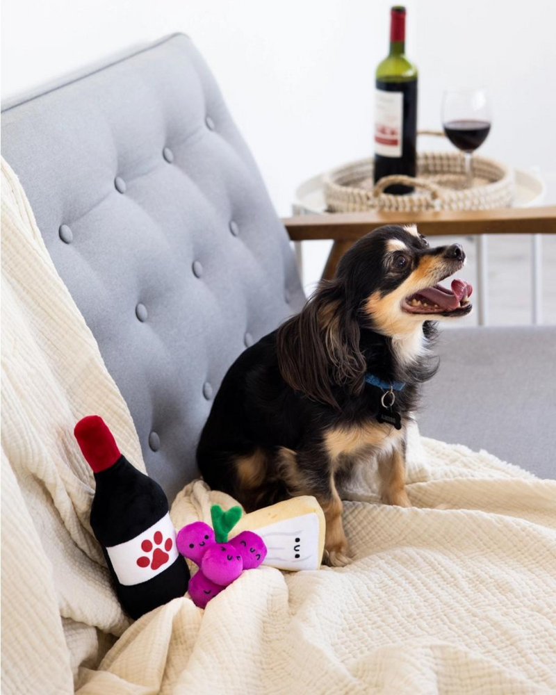 Paw Wine Bottle Dog Toy