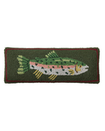 Camp Trout Hook Pillow
