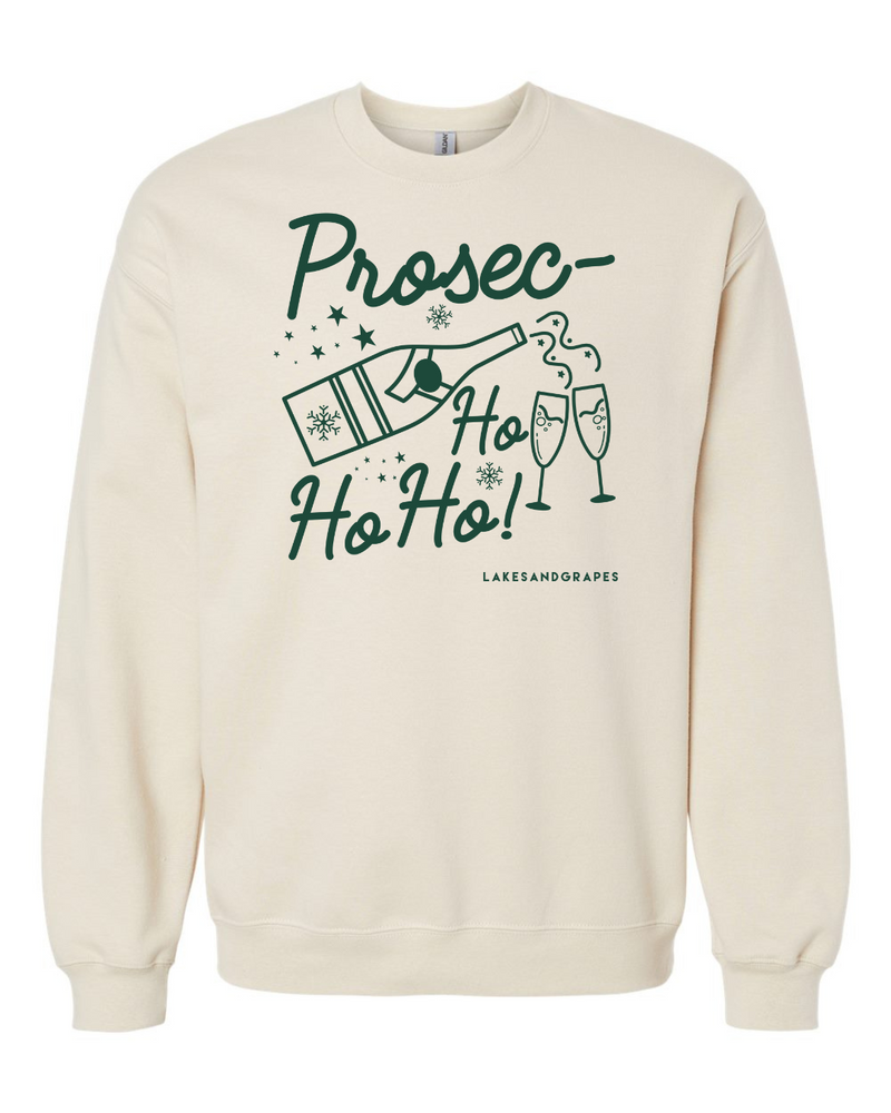 Prosecco Holiday Crewneck