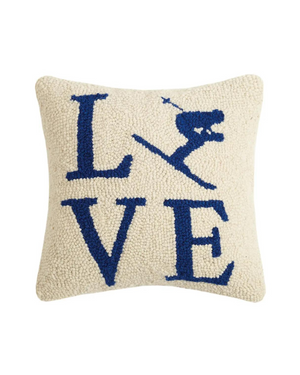 Love Ski Pillow