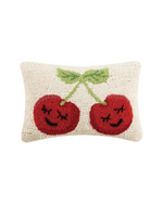 Cherries Hook Pillow