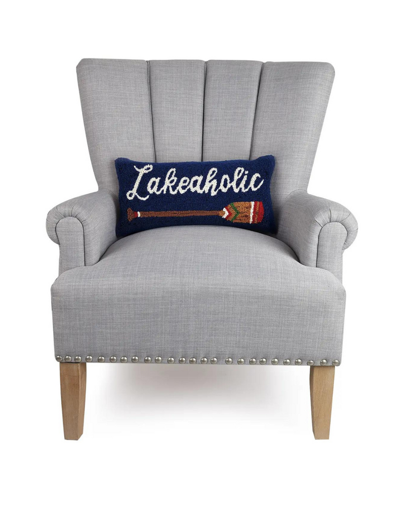 Lakeaholic Hook Pillow