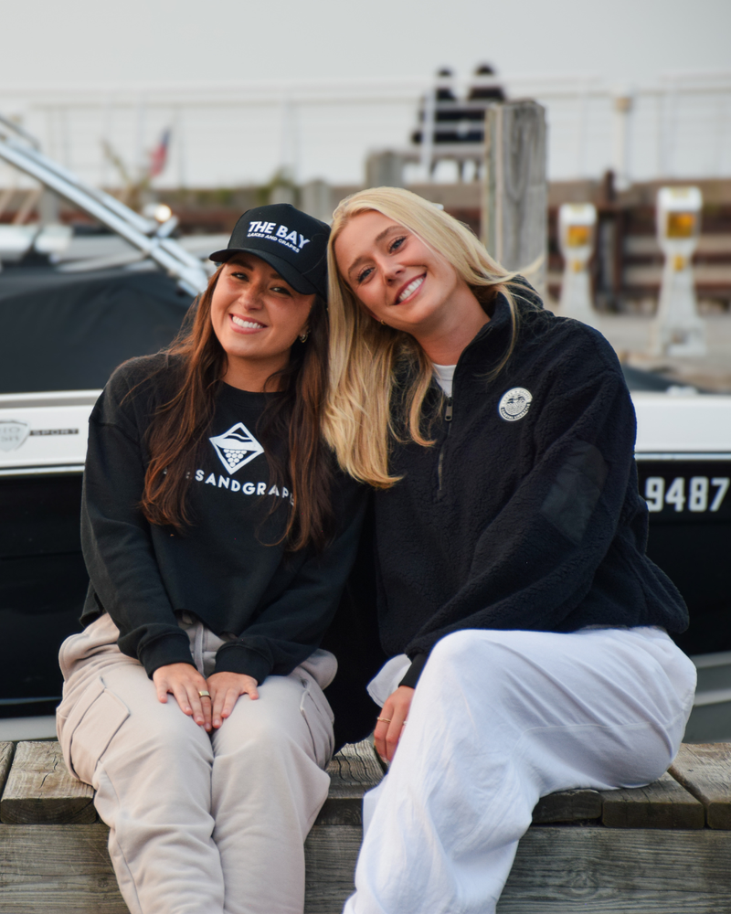 Women's Coastal Sherpa Quarter Zip – Lakes and Grapes