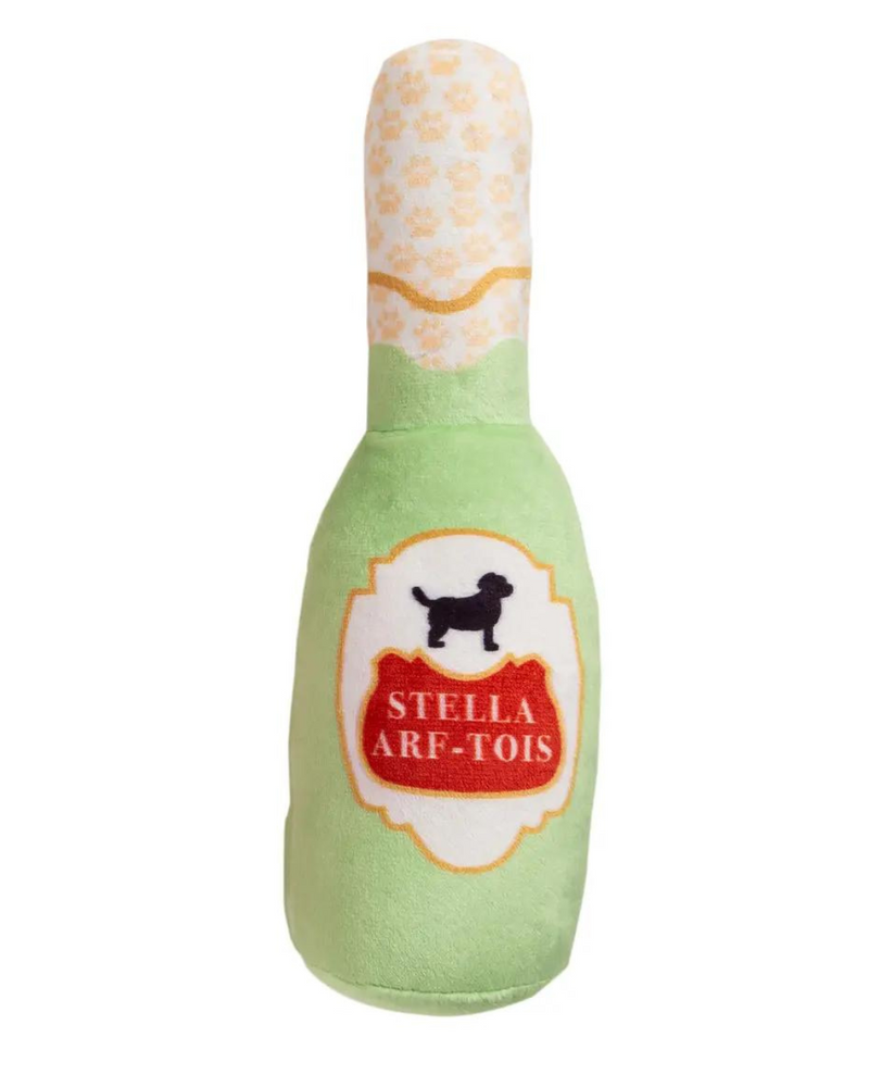 Stella Arf-Tois Beer Bottle Dog Toy