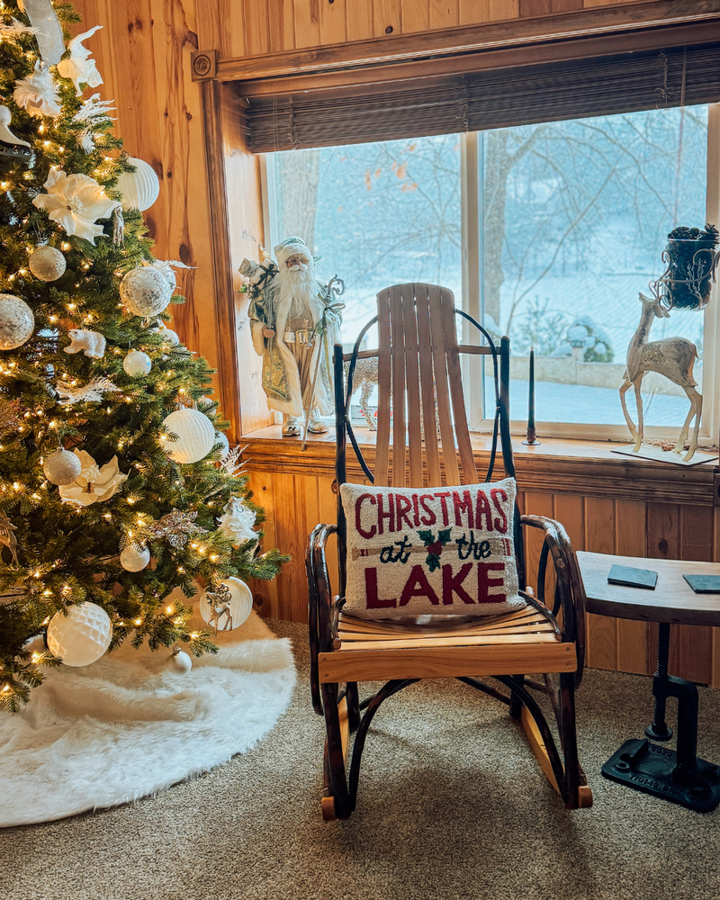 Christmas at the Lake Pillow