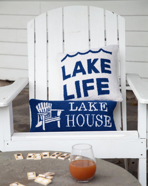 Lake Life Hook Pillow