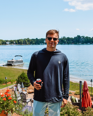 
            
                Load image into Gallery viewer, This image features the Lakes and Grapes Active Toggle Pullover. This pullover is great for lounging and also functional enough to be worn to your next workout.
            
        