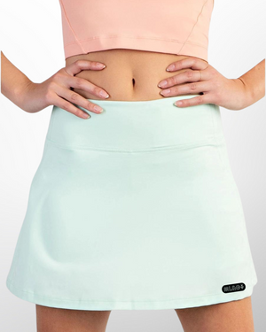 Flow Back Pleat Skort