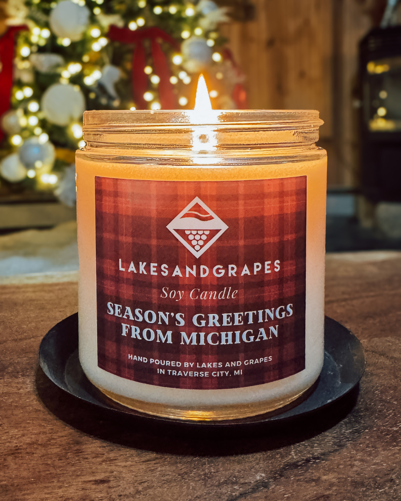 Candle - Season's Greetings From Michigan