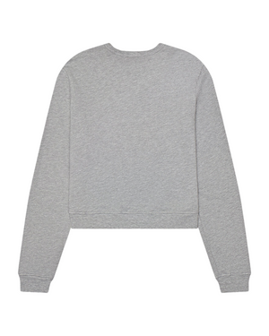 The image displays a Women’s Classic Crewneck. This crewneck is typically made from soft, high-quality fabric and features a simple, timeless design.