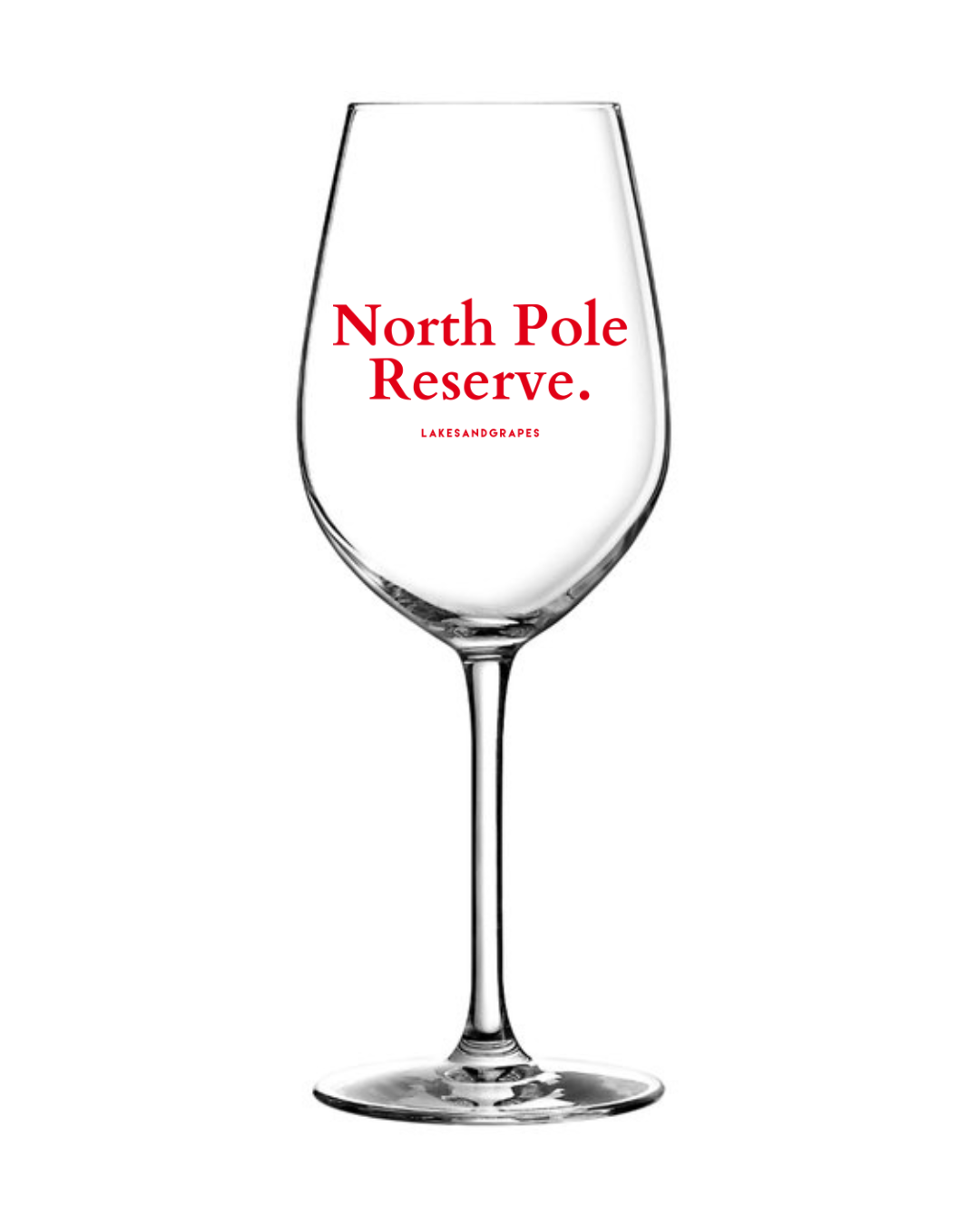 North Pole Reserve Stem Wine Glass