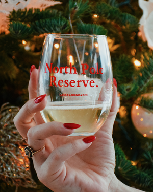 North Pole Reserve Stemless Wine Glass