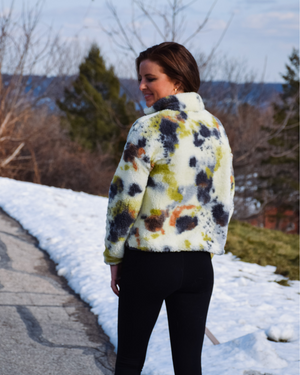 
            
                Load image into Gallery viewer, Tie Dye Sherpa Pullover
            
        