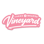 Lakes and Grapes Accessories Pink Vineyard Sticker