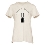 This comfortable Paddle Tee by Lakes and Grapes is perfect for your next adventure 